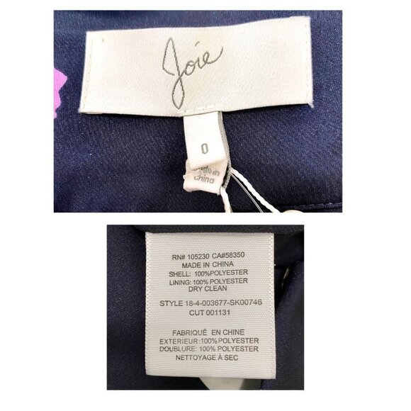 Joie Alphina Floral Faux Wrap Skirt Size 0 NWT - Picture 5 of 11